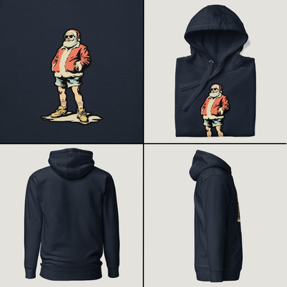 Santa Jorts and All - Vintage Graphic Hoodie