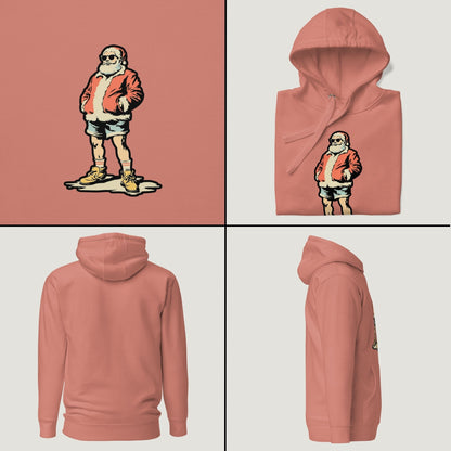 Santa Jorts and All - Vintage Graphic Hoodie