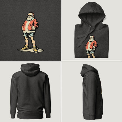 Santa Jorts and All - Vintage Graphic Hoodie
