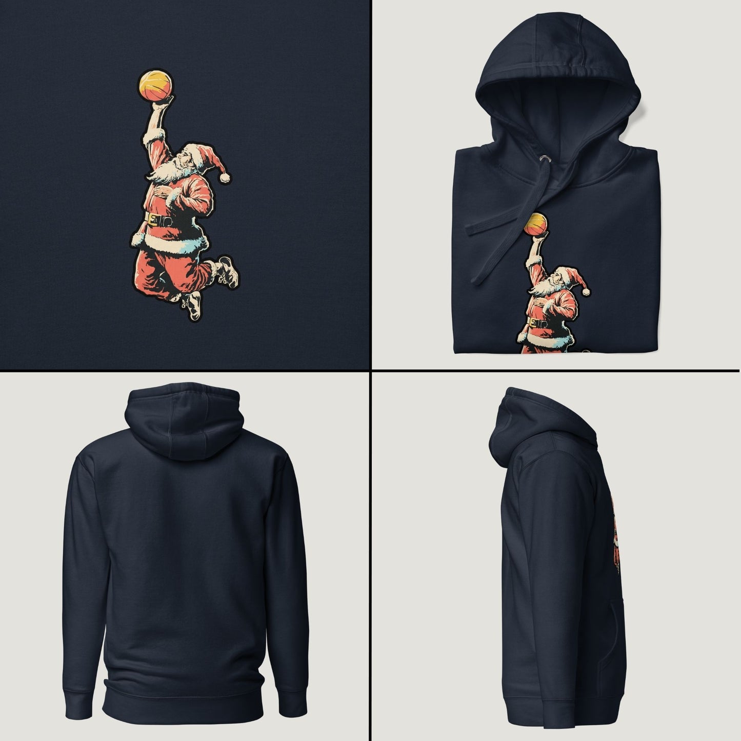 Air Santa - Vintage Graphic Hoodie