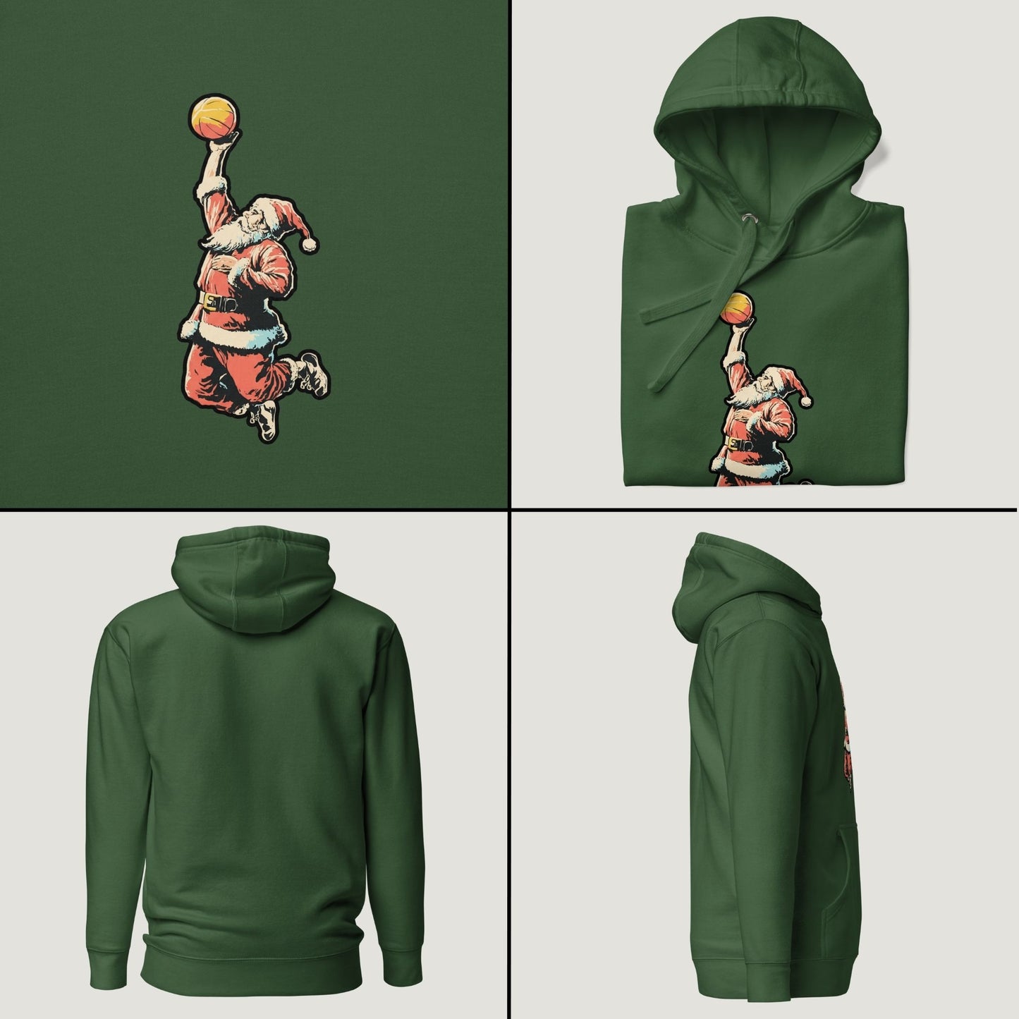 Air Santa - Vintage Graphic Hoodie