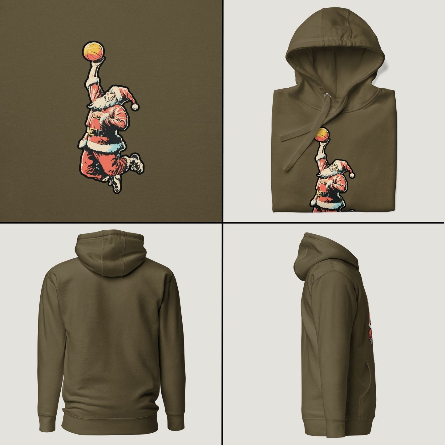 Air Santa - Vintage Graphic Hoodie