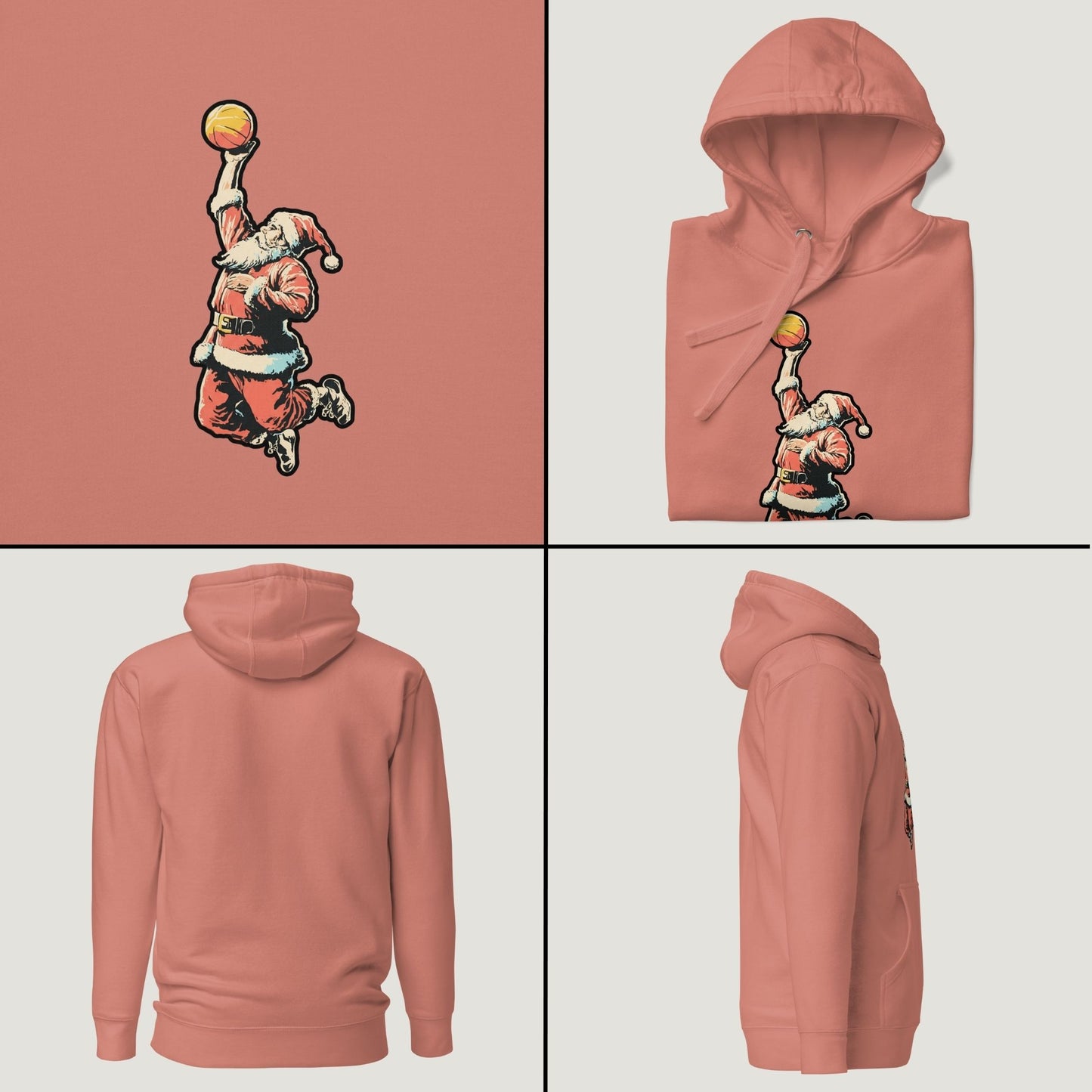 Air Santa - Vintage Graphic Hoodie
