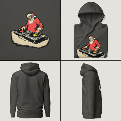Kris Kringle on the Mix - Vintage Graphic Hoodie