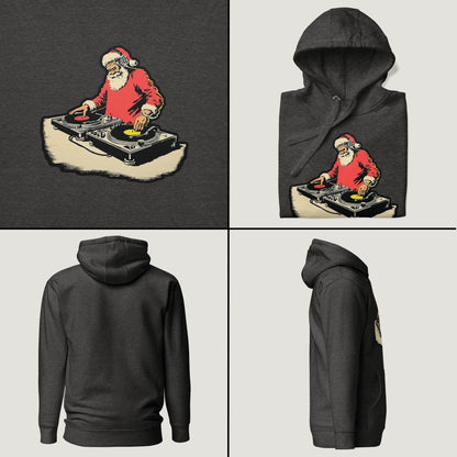 Kris Kringle on the Mix - Vintage Graphic Hoodie