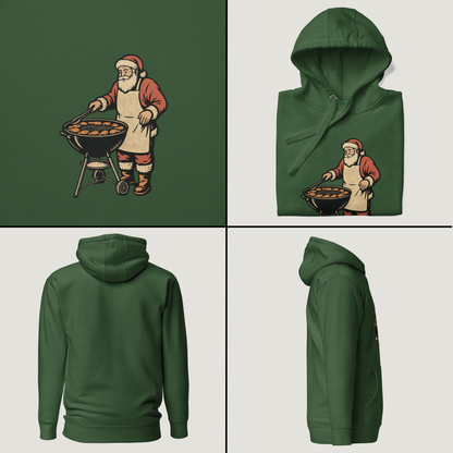 Low and Slow Santa - Vintage Graphic Hoodie