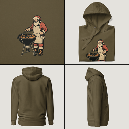 Low and Slow Santa - Vintage Graphic Hoodie
