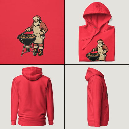 Low and Slow Santa - Vintage Graphic Hoodie
