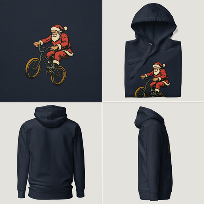 Rad Santa - Vintage Graphic Hoodie