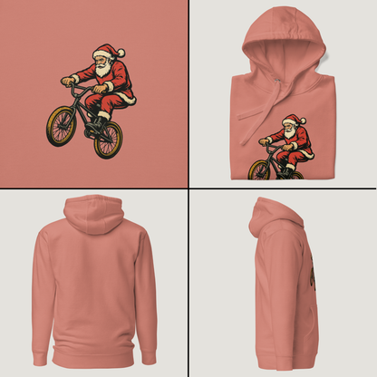 Rad Santa - Vintage Graphic Hoodie