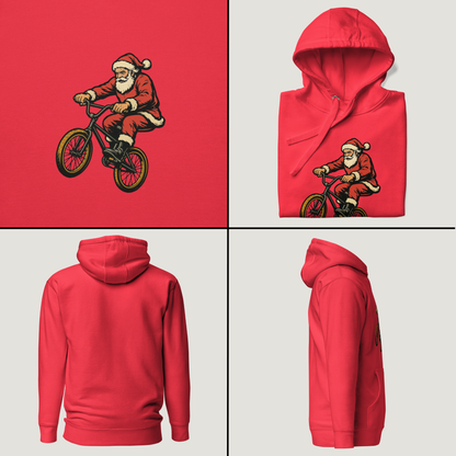 Rad Santa - Vintage Graphic Hoodie